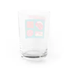 かじたのスーパーマーケット：肉 Water Glass :back