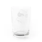 ホアシカレークラブの富士さん Water Glass :back