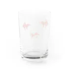 羊歯のゆれる金魚 Water Glass :back
