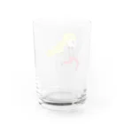 あいこシャキーンの幸運を祈る金髪ロング少女 Water Glass :back