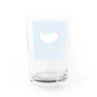ねこやにわとりやのNIWATORI Water Glass :back