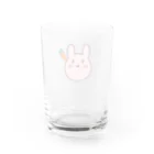 クママママのうさぎ Water Glass :back