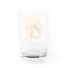 花ごよみの華やかな花 Water Glass :back