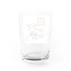 ベガのひつじのメンダコlovesパンケーキ Water Glass :back