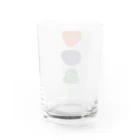 袴田章子／Shoko Hakamadaのあいさつ3人 Water Glass :back