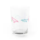 茉莉香｜MarikaのDINOSAURS Multi Colour Water Glass :back