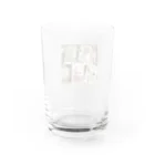 full  of funのフラワーコレクション・イラスト風（正方形） Water Glass :back