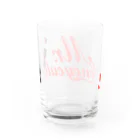 おもちはちみつ自己満グッズのミスターグッズ90 Water Glass :back