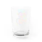 ビレイダオのネオン　龍 Water Glass :back