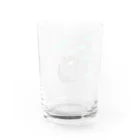 月兎亭のクリア系ﾈｺﾁｬｧﾝ Water Glass :back