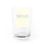 【Pink Rine】の【Pink Rine】オリジナル(yellow) Water Glass :back