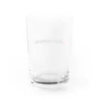 GO! OKINAWA｜沖縄のイベント＆スポットを発信中！のGO! OKINAWA オフィシャルロゴグッズ Water Glass :back