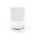 Yore Yore no T-shirtのYoreYore no T-shirtのロゴくん Water Glass :back