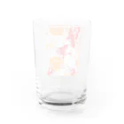 oka emiのorange tea Water Glass :back