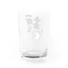 mii spaceのまるねこみけ Water Glass :back