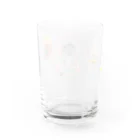 くっつきたがりの満腹 Water Glass :back