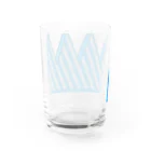 MITSUGI yosukeの山山ブルー Water Glass :back