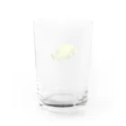ゆき@絵描きのはじっこのきいろいおさかな Water Glass :back