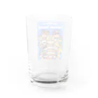 きょんと愉快な仲間たちのメロンちゃんと愉快な仲間たち Water Glass :back