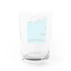 ついついのツイッターのお水が気持ちいいぽか Water Glass :back