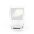 たにたにのモニャモニャ Water Glass :back