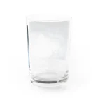 たにたにのヒヤヒヤ Water Glass :back