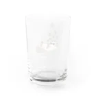 のべ子のbigニャババあずきさん Water Glass :back