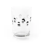 hirotaの嘘つきグラス（黒） Water Glass :back