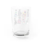 ヤママユ(ヤママユ・ペンギイナ)のKimono Penguins Water Glass :back