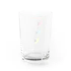 膝舐め・ショッピングセンターの跳躍した安・定・感 Water Glass :back