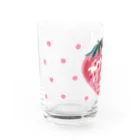 TwinkleEtoileのいちごうさぎのグラス Water Glass :back