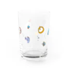 毎日でぶどり🐔🐤のズメックグラス Water Glass :back