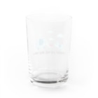 あかえほ & ちびそざいの象の親子【あかえほ公式】 Water Glass :back