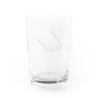 みずかわひろみの猫の手も借りたい Water Glass :back