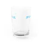 スナックみつこ分店のサマータイムグラス Water Glass :back