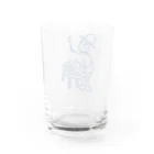 打弦商店のダルシマンB Water Glass :back