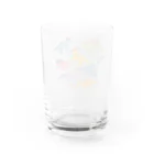 あおきさくらの夏の恐竜たち Water Glass :back