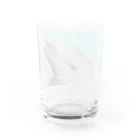 smile牧場のイルカちゃん Water Glass :back