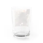 ハリネズミの針座右衛門くんの針座右衛門くん Water Glass :back