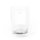 半袖の seal-glass Water Glass :back