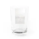 シャンティ　フォトのNo dog No Life/Joy 1 Water Glass :back