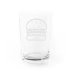 メガネ@バーガーけんきゅういんのHambuger Lab.  Water Glass :back