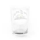 りんりんのねむい犬 Water Glass :back