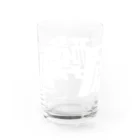 SANKAKU DESIGN STOREの光の速度で上がる尿酸値。 白 Water Glass :back
