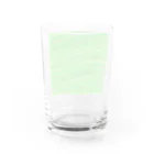 miritakaの時間の緑のそよ風 Water Glass :back