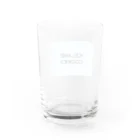 Tシャツ大好きっ子クラブのiceland cookies Water Glass :back