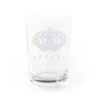 さちこの生物雑貨のオオムラサキ Water Glass :back