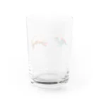 ワタナベリョウの西洋の竜 Water Glass :back