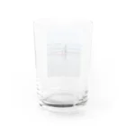 社会奉仕の親子3 Water Glass :back