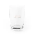 kiichacoの-犬- よこたわるみかん Water Glass :back